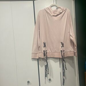 Soho Street Pink Lightweight Sweatshirt NWT